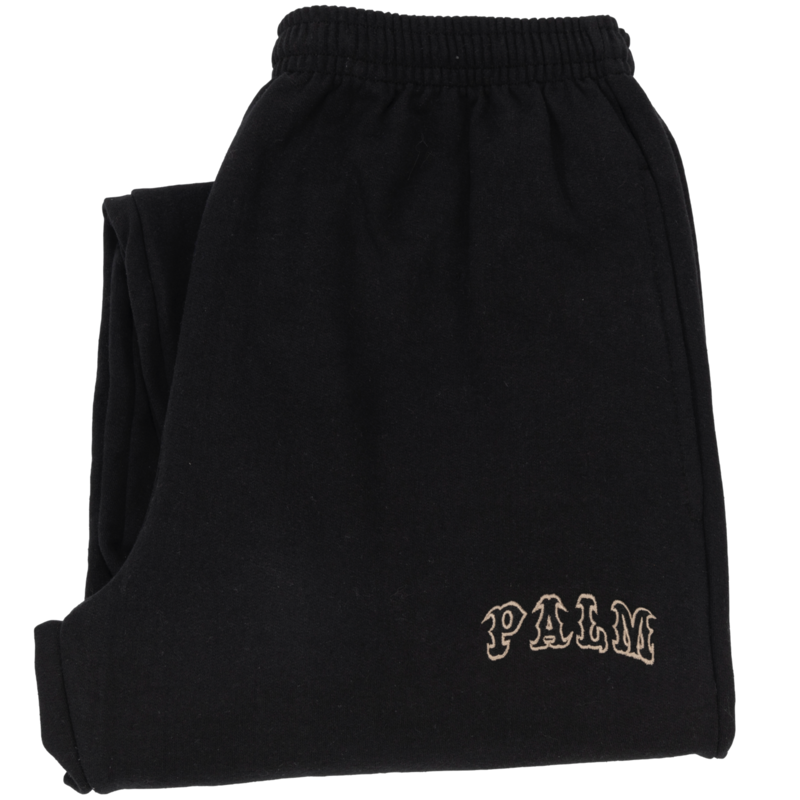 Palm Isle League Embroidered Sweatpants - Black (2023)