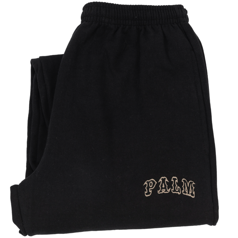 Palm Isle League Pantalon De Jogging Brodé - Noir (2023)