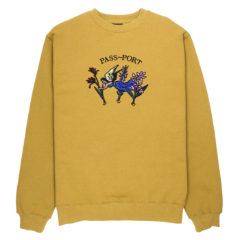 Pass~Port Gardening Appliqué Sweater - Mustard