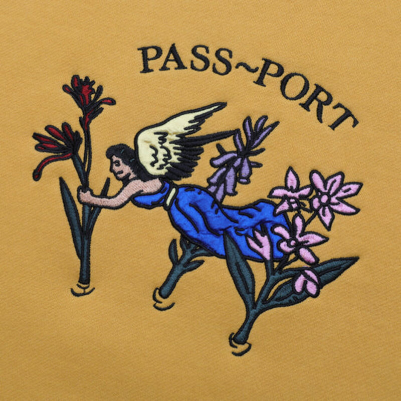 Pass~Port Pull Gardening Appliqué - Moutard