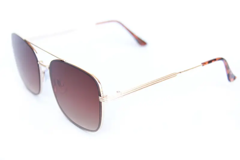 Happy Hour The Beagle Sunglasses - Gold/Amber