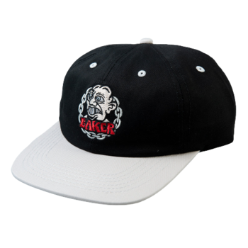 Baker Chain Snapback - Black/Grey