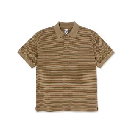 Dime Ceramic Polo Shirt - Off White - Palm Isle Skate Shop