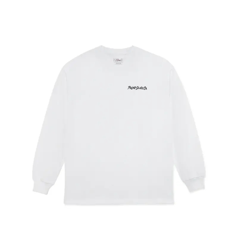 Polar Skate Co. Campfire T-Shirt M/L - Blanc
