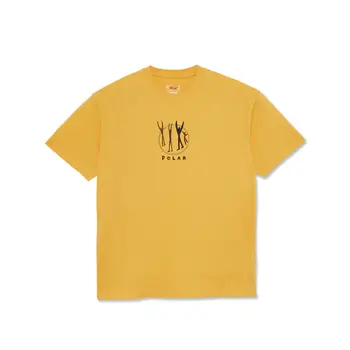 Polar Skate Co. Polar Gang Tee - Orange Sorbet