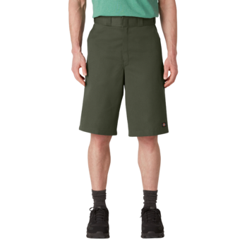 Dickies Short de Travail Ample à Devant Plat 13" - Olive Green (OG)