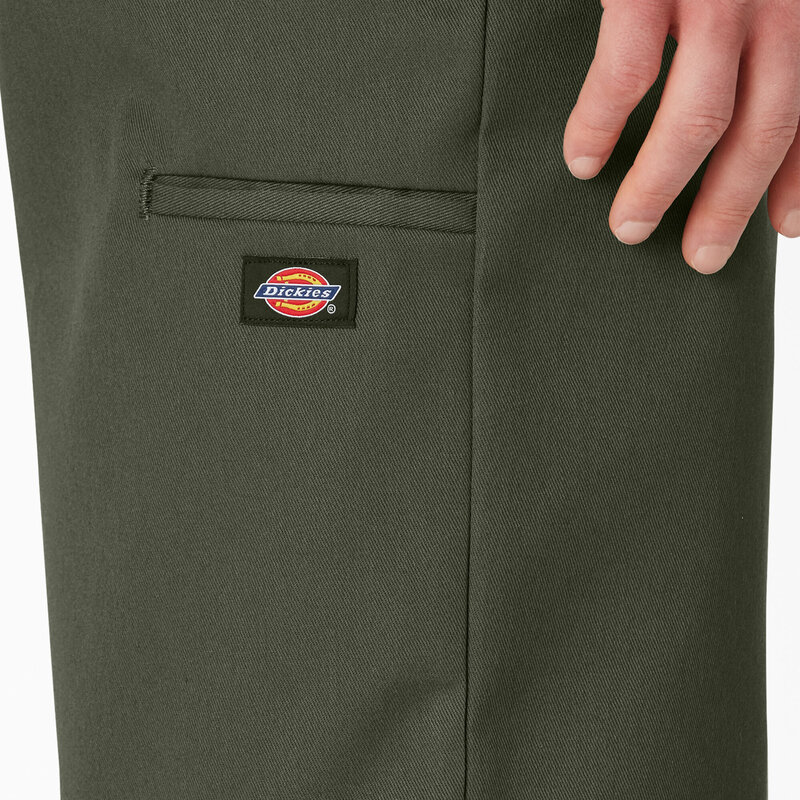 Dickies Loose Fit Flat Front Work Shorts 13" - Olive Green (OG)