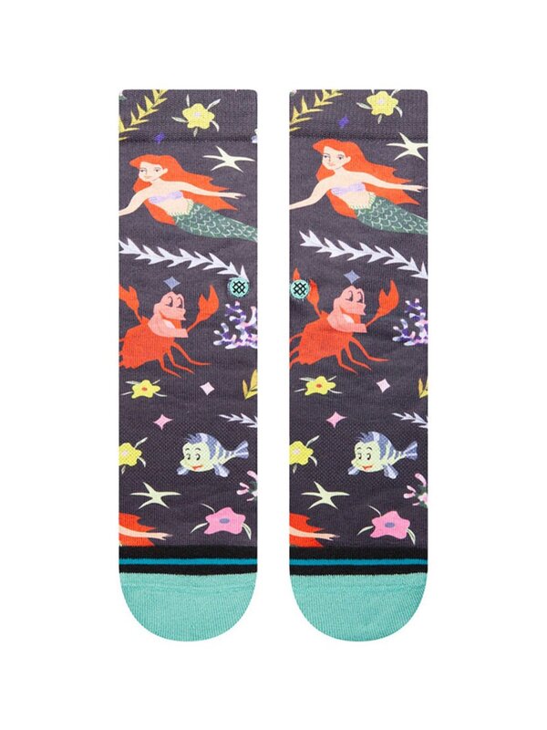 Stance Kids Disney Ariel By Estee Crew Socks - Teal