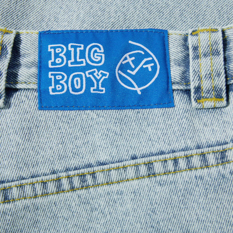 Polar Skate Co. Big Boy Shorts - Light Blue - Palm Isle Skate Shop