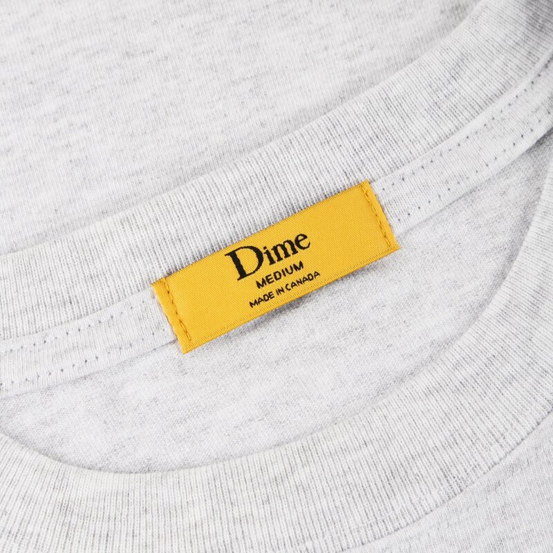 Dime Swiss T-Shirt - Ash