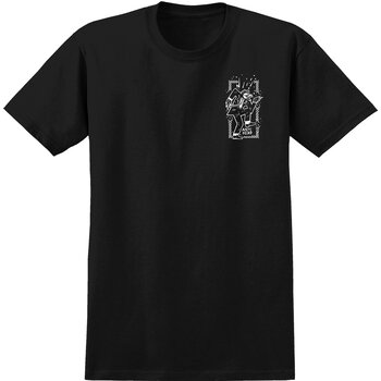AntiHero Rude Bwoy T-Shirt Ringspun - Black/White