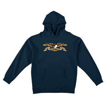 AntiHero Eagle Pullover Hooded Sweatshirt - Navy/Black