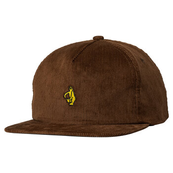 Krooked Shmoo Casquette Snapback - Marron/Or