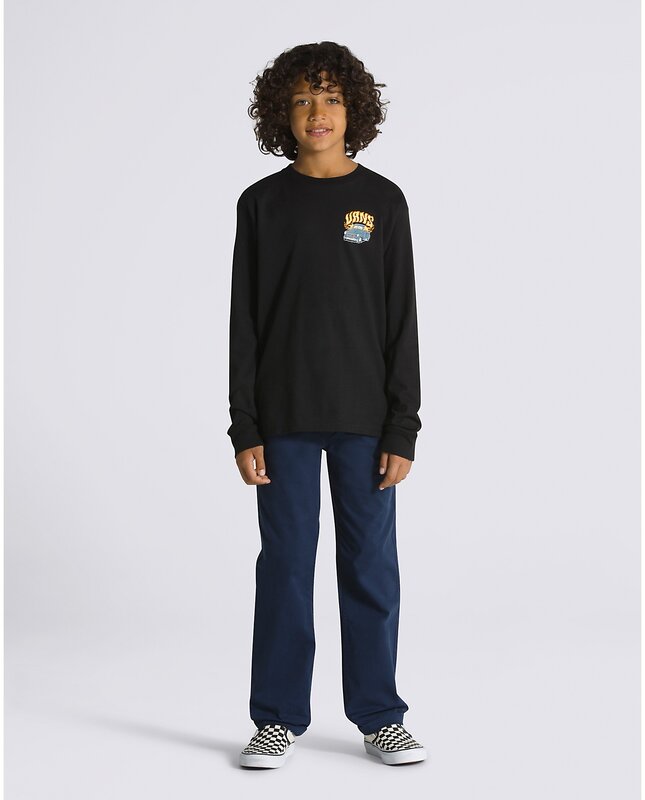 Vans Kids Fired Up Long Sleeve T-Shirt - Black