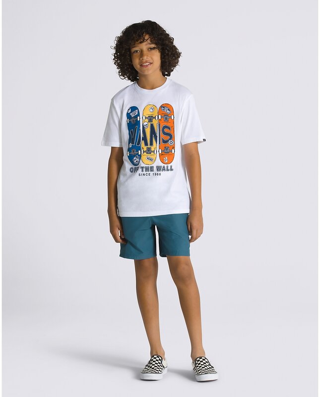 Vans Boardview T-Shirt d'Enfants - Blanc