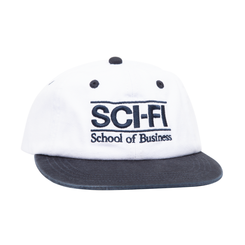 Sci-Fi Fantasy School Of Business Hat - White/Navy