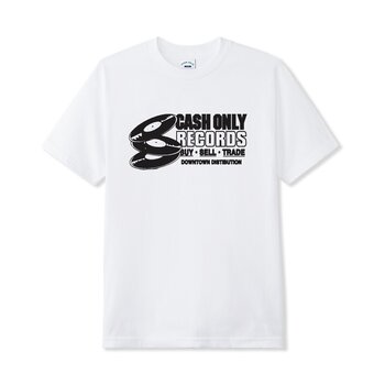 Cash Only Promotional Use T-Shirt - Blanc