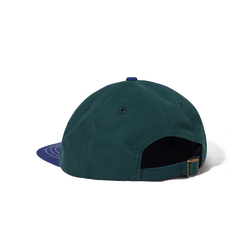 Cash Only Stars 6 Panel Cap - Forest/Navy