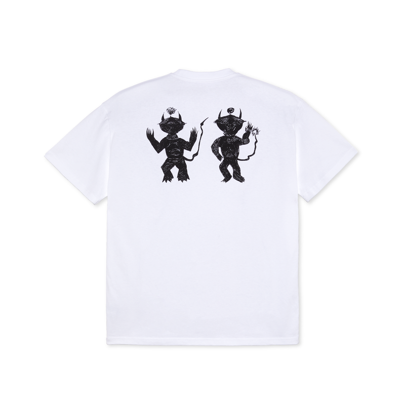 Polar Skate Co. Little Devils Tee - White