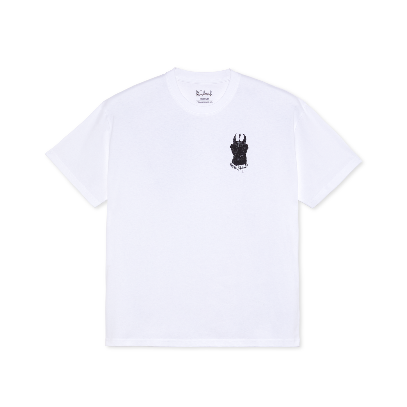 Polar Skate Co. Little Devils Tee - White - Palm Isle Skate Shop