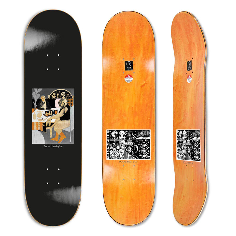 Polar Skate Co. Aaron Herrington "Tea Riders" Deck - 8.375"