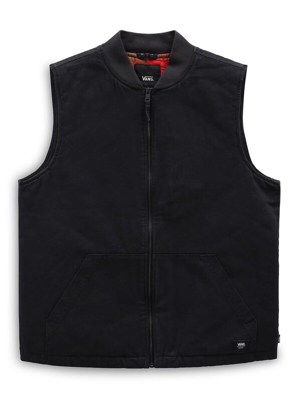 Vans Plaid Talbot Vest - Black/Taos Taupe