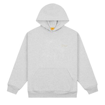 Dime Classic Small Logo Hoodie - Heather Gray
