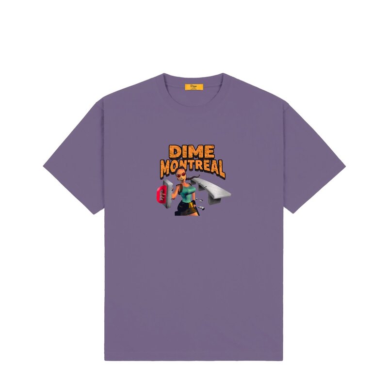 Dime Lara T-Shirt - Dark Purple