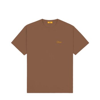 Dime Classic Small Logo T-Shirt - Brown