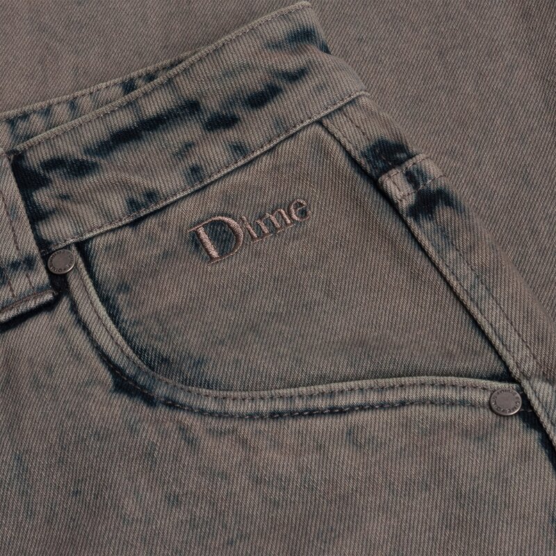 Dime Classic Relaxed Denim Pants - Overdyed Taupe