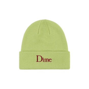 Dime Classic Wool Fold Bonnet - Lime