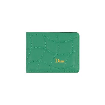 Dime Quilted Bifold Portefeuille - Herbe