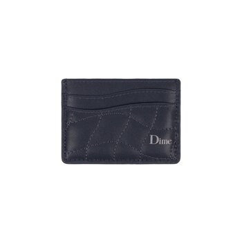 Dime Quilted Porte-Cartes - Bleu Foncé