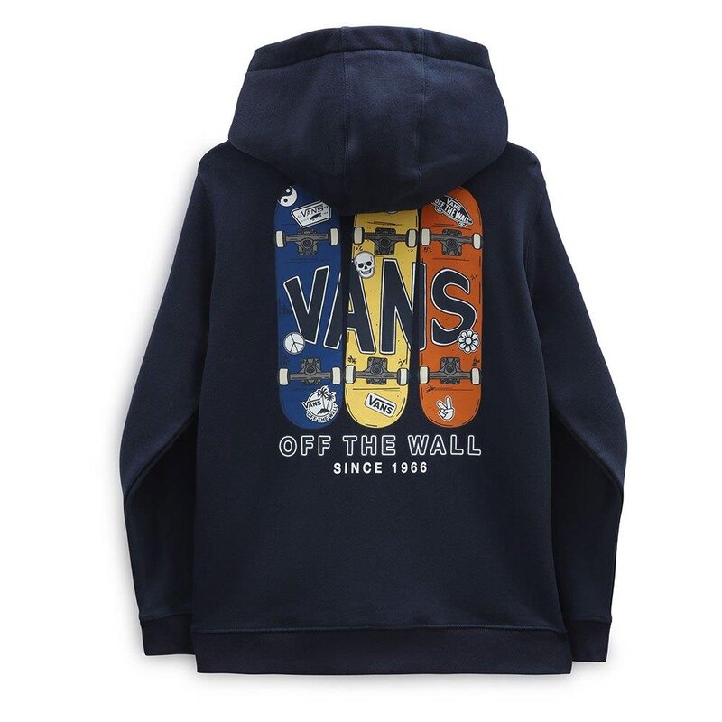 Vans Kids Boardview Pullover Hooded Sweatshirt - Dress Blues