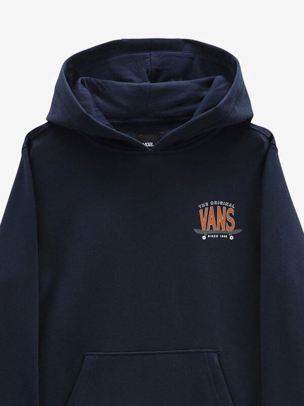 Vans Kids Boardview Pullover Hooded Sweatshirt - Dress Blues