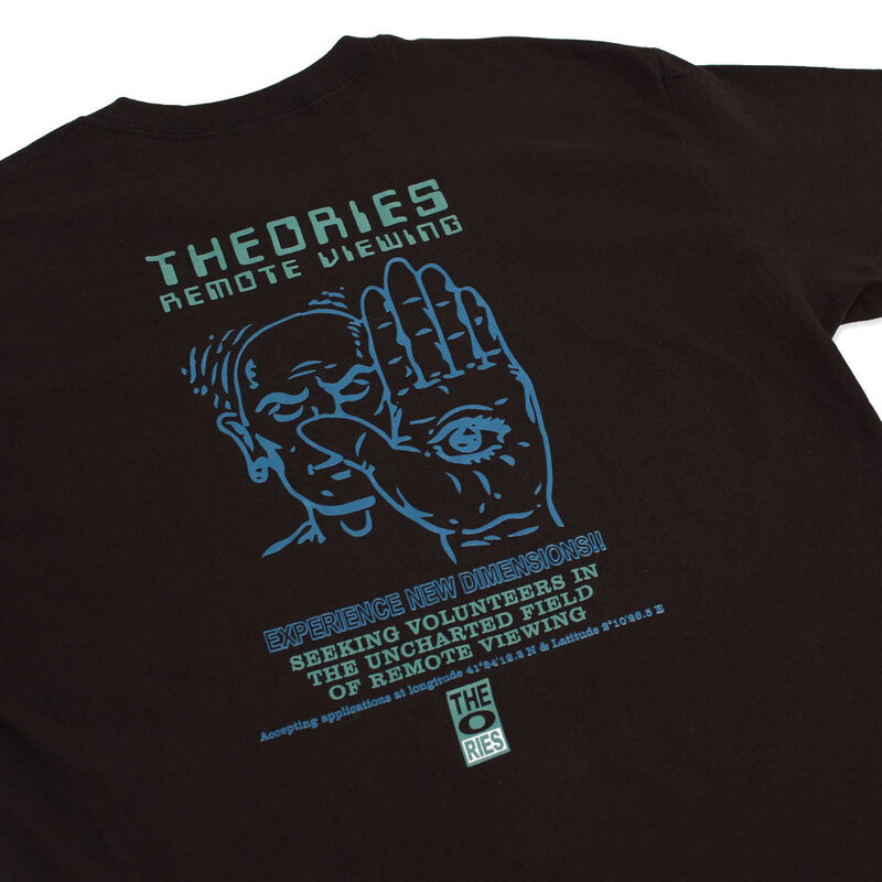 Theories Remote Viewing T-Shirt - Noir