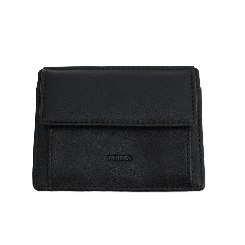 Theories Lantern Wallet Vegan Leather - Black