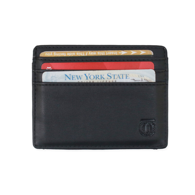 Theories Lantern Wallet Vegan Leather - Black