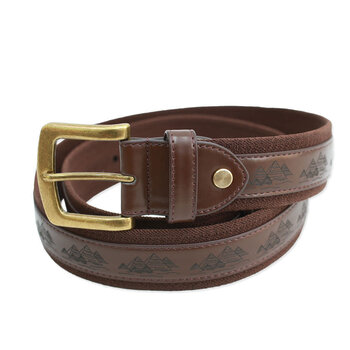 Theories As Above Belt Vegan Leather - Brown