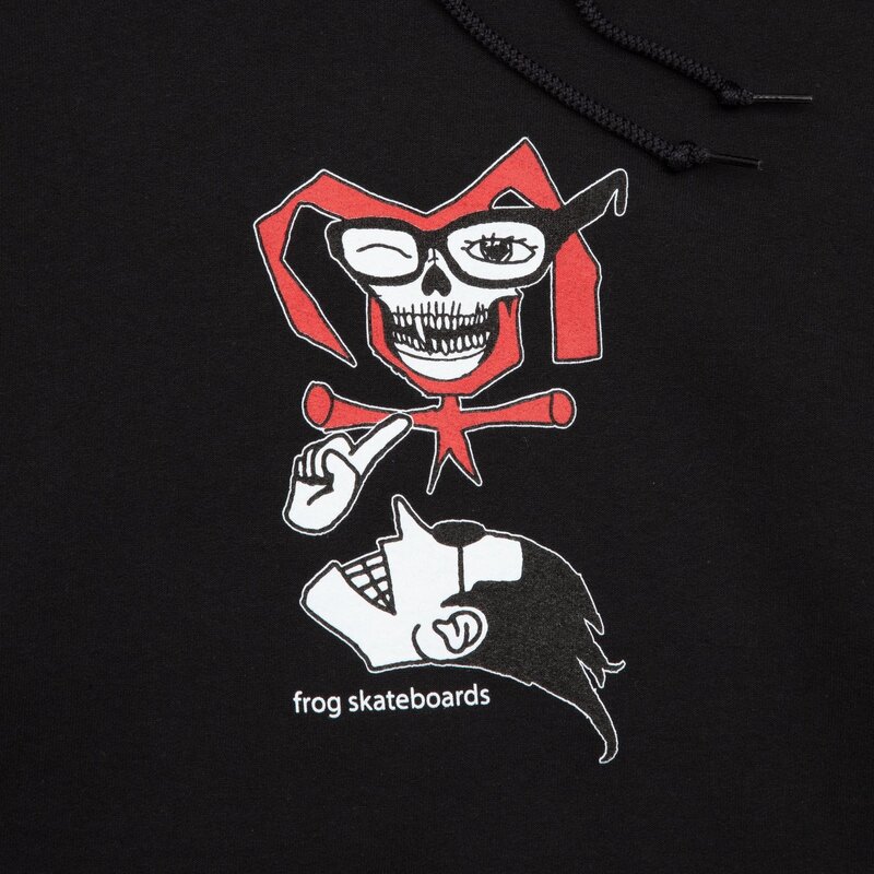 Frog Disobediant Hoodie - Black