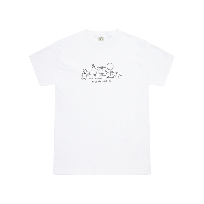 Frog Chopper T-Shirt - Blanc