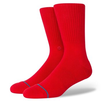 Stance Chaussettes Crew Icon - Rouge
