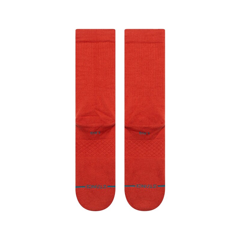 Stance Icon Crew Socks - Dark Red