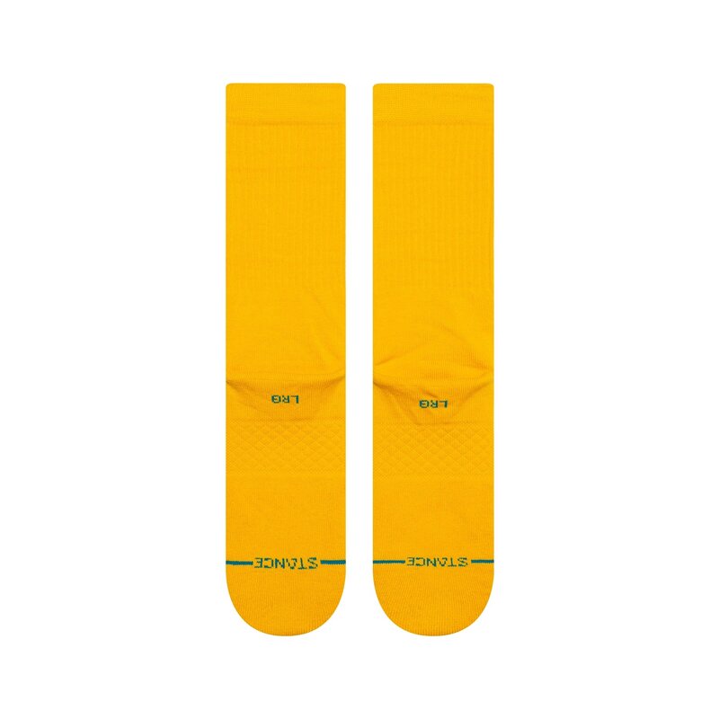 Stance Icon Crew Socks - Yellow