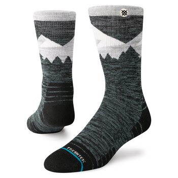 Stance Divided Crew Socks - Heather Grey