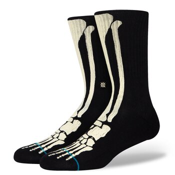 Stance Bonez Crew Socks - Black