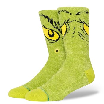 Stance "The Grinch" Da Da Dagrinch Crew Socks - Green