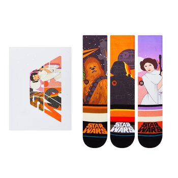 Stance "Star Wars By Jaz" Crew Socks Box Set - Multi