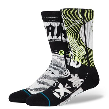 Stance Disorted Chaussettes - Noir