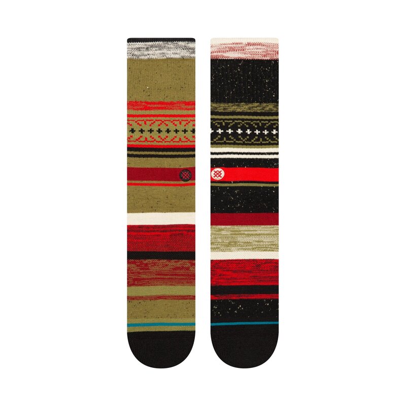 Stance Merry Merry Crew Socks - Red